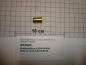 Preview: Bushing for hose 12mm (10mm inside),9,8x20mm brass