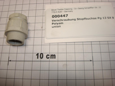 Kabelverschraubung,Stopfbuchse,PG13,5mm,Polyamid