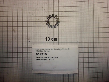 Star washer,15mm