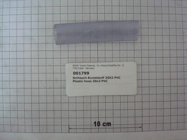 Hose,PVC,20x3mm