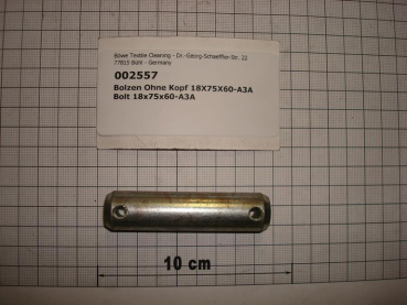 Bolt,18x75x60mm,galvanized