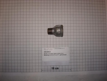 Reducing socket,246V2015,I/O,3/4"x1/2",galvanized