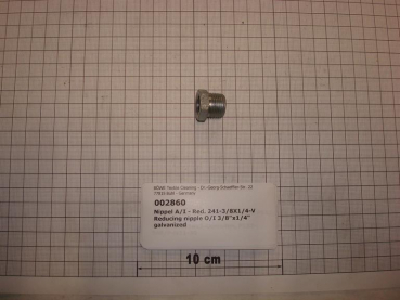 Reducing nipple,241V1008,O/I,3/8"x1/4",galvanized