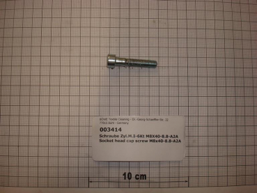 Socket head cap screw M8x40, A2A