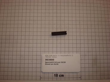 Dowel pin,DIN1481,8x36mm,galvanized