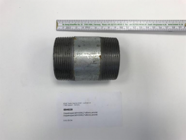 Double nipple,NIPV5008,2"x80mm,galvanized