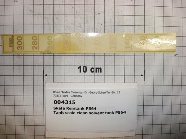 Scale,120-300l,clean solvent tank,P564,sticker
