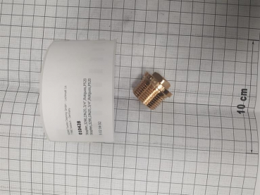 Plug,3290,DN20,3/4",red brass,P520