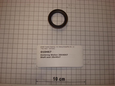 Shaft seal,28x40x7mm,viton,DIN3760