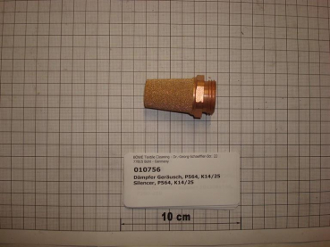 Sound absorber compressed air,3/4",P564,K14,K25