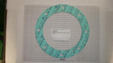 Gasket,round,182x255x3mm,centellen,8-holes,225mm,D250