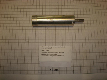 Compressed air cylinder,stroke=35mm,M8,1/8",with return spring,single-acting,P408,P422