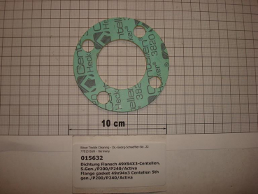 Gasket,round,49x94x3mm,centellen,4-holes,5th gen.,P200/P240/Activa