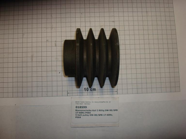 V-belt pulley,3 grooves,dia38mm97mm,SPB17-60Hz,P564