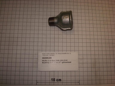 Reducing socket,246V2515,I/O,1"x1/2",galvanized