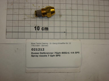 Spray nozzle,7.0Gph,80°,SP5,Spraymatic