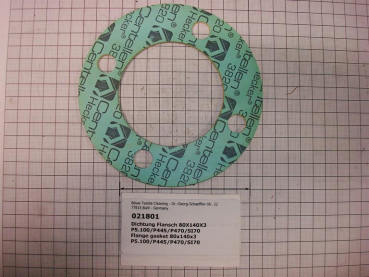 Gasket,round,80x140x3mm,centellen,4-holes,P5100,P445,P470,SI70