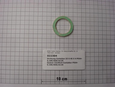 Gasket,round,33x45x4mm,centellen,condenser,P564,P5100,K50,A125
