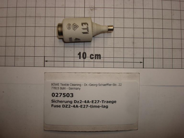 Fuse DZ2-4A-E27-time-lag