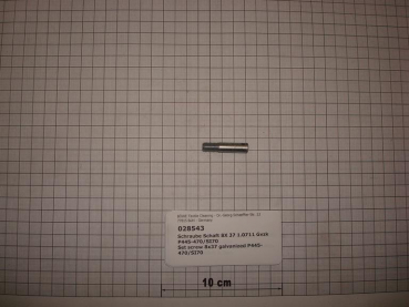 Set screw M8x37mm,galvanized,1.0711,P445-470/SI70