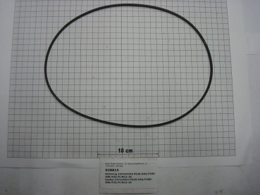 Dichtung,rund,237x243x3mm,f.Ladetürglas, P520-540,P200,P300,P25,P/M12-18
