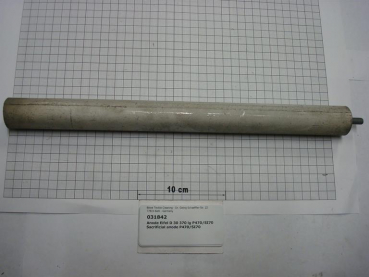 Sacrificial anode,dia30x370mm,M8x20mm,P470,SI70