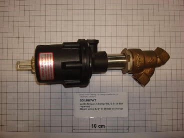 Steam valve 1/2" 0-10 bar - repaired