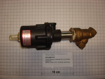 Steam valve 1/2" 0-10 bar - repaired