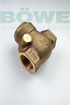 Check valve,DN20,3/4",I/I,red brass,metallic sealing,f.conversion vacuum pump,6th gen.