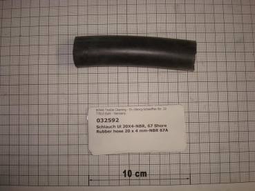 Rubber hose 20x4mm (gas displacement line)