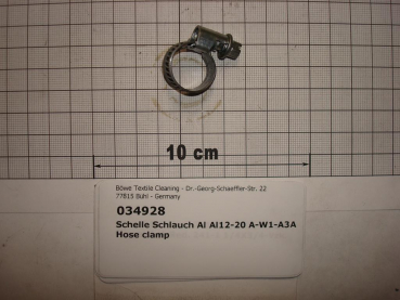 Schlauchschelle,DIN3017,12-20mm,1/2",verzinkt