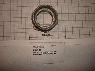 Reducing nipple,241V5032,2"x1 1/4",galvanized,P445,P470,P17,InduLine