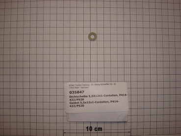 Gasket,round,5,5x12x1mm,centellen,P414,P422,P520