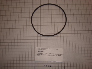Gasket,round,113x119x3mm,NBR65,A80,A125