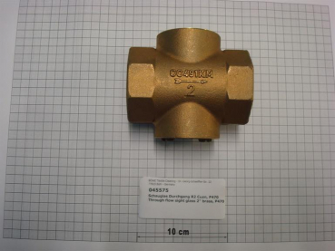 Sight glass,DN50,2",red brass,P470,SI70