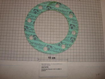Gasket,round,115x180x3mm,centellen,8-holes,P470,SI70,P17,P25