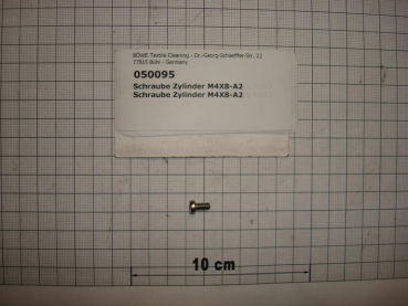 Cylinder screw DIN84,M4x8mm,A2 stainless steel,5th gen.