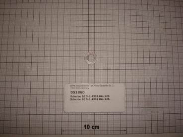 Scheibe,DIN125,M10, 10,5x20x2mm,A2 Edelstahl, 1.4301,P470/SI70