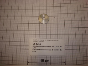 Washer,6,4x28x3mm,galvanized,P/M12-18