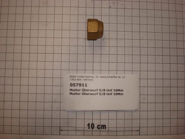 Union nut,5/8",UNF-10,cooling unit