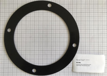 Gasket flange 180x240x4mm,SI70