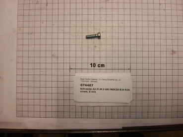 Cylinder screw DIN912,M6x20mm,8.8,galvanized