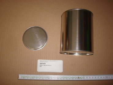 Can 1 kg with cover