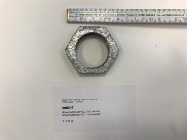 Counter nut,310V32,1 1/4",galvanized