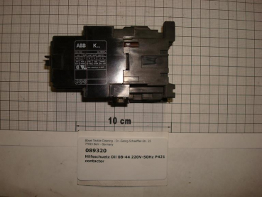 Hilfsschütz,DIL08-44, 220V-50Hz,P422,P445, P470,Activa