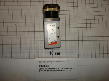 3-ways valve,pneumatic,hand operated,1/8"