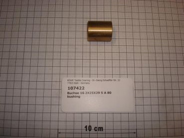 Bushing 16,2x25x29,5, A80/A125