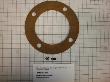 Gasket,round,77x120x3,2mm,4-holes