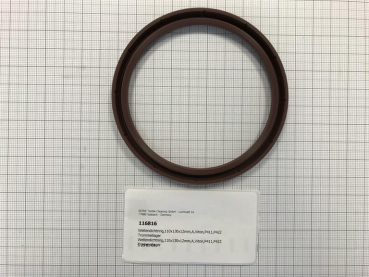 Shaft seal,110x130x12mm,A,viton,P411,P422,drum bearing