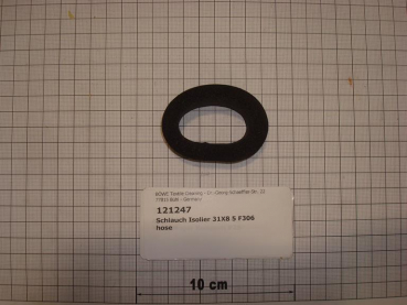 Insulating hose,31x8,5mm,length=2m,for 1" pipe,black